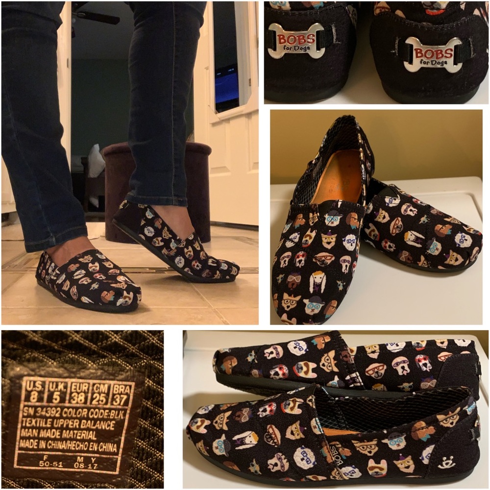 Bobs from Skechers Dog Lovers Shoes - Size 8